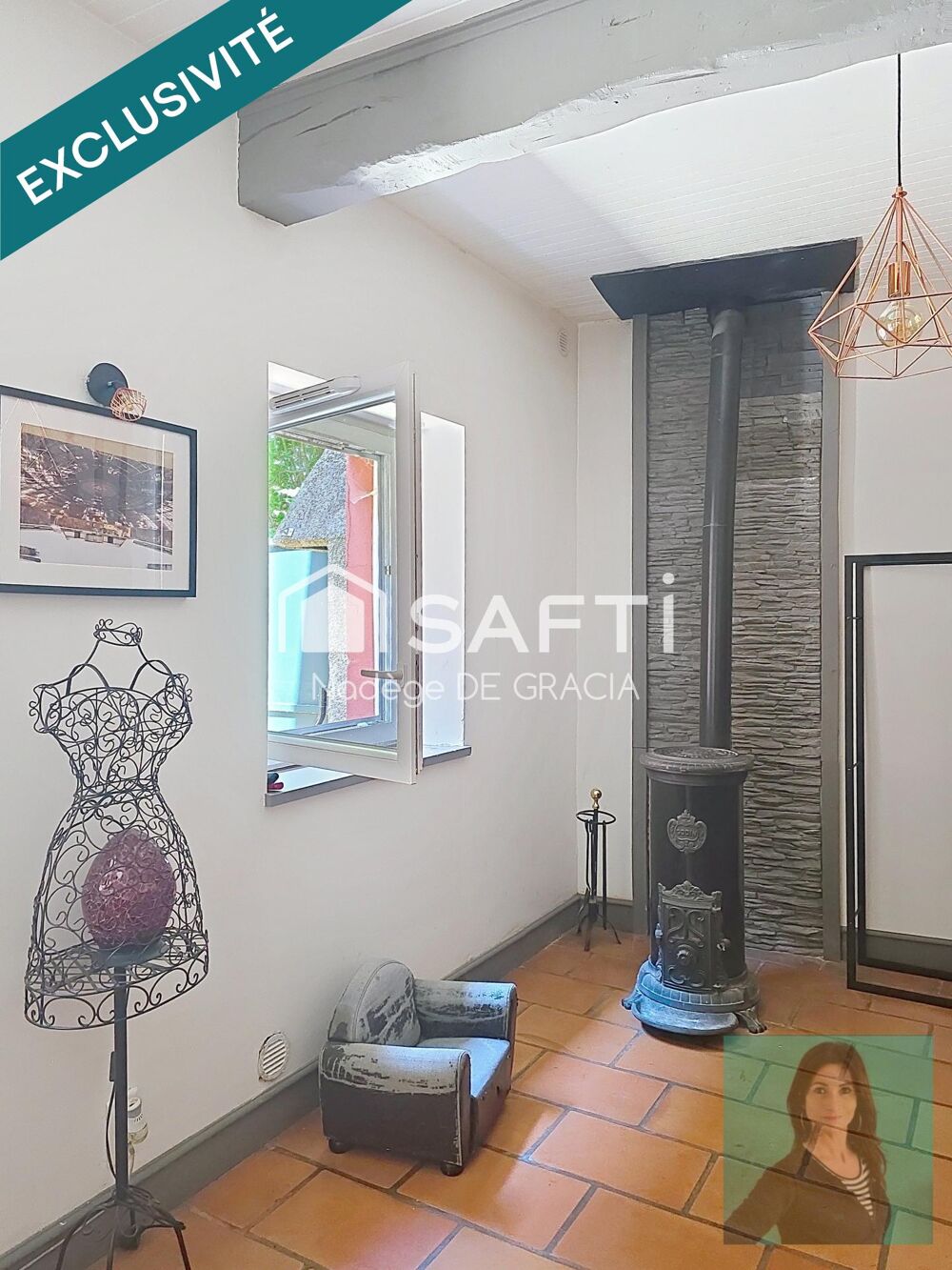 Maison de ville de caractère de 180 m2 rénovée