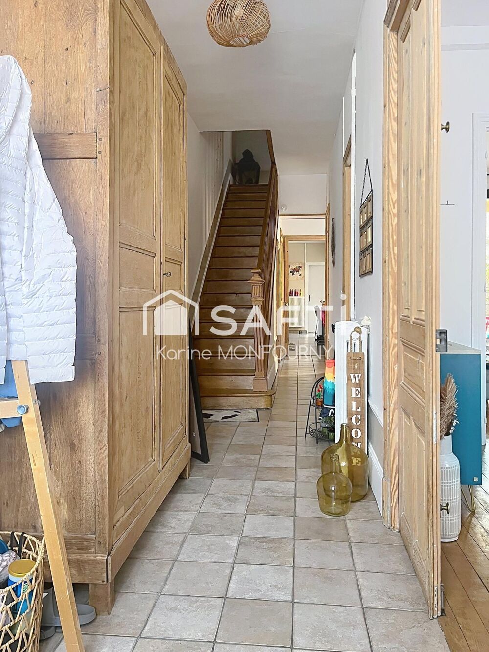 Vente Maison Maison mitoyenne 4 chambres, une cour et un garage Champs-Elysées Saint-quentin