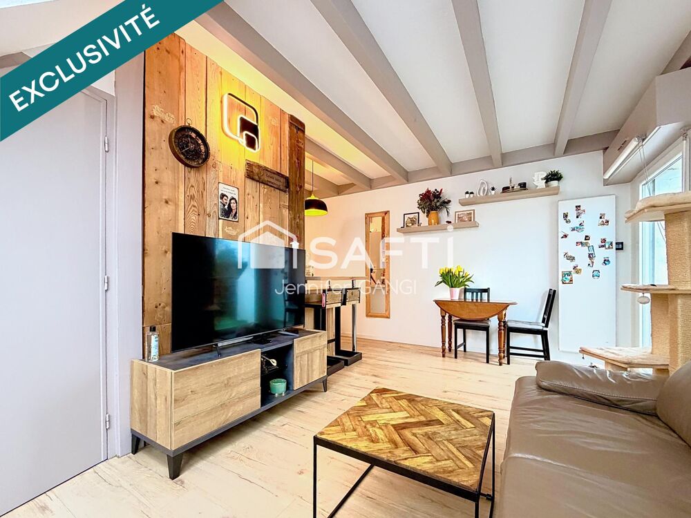Vente Appartement 2/3P rénové en attique, au calme, proche commodités Illkirch-graffenstaden