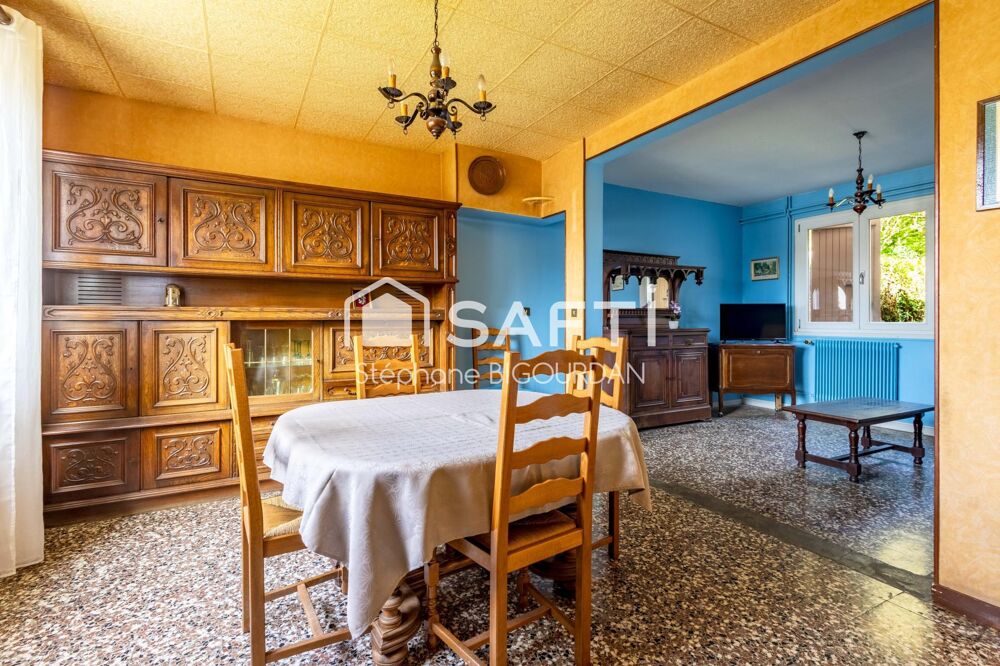 Maison Châtillon : 97m², 4 ch, terrain 350m², lisière forêt.