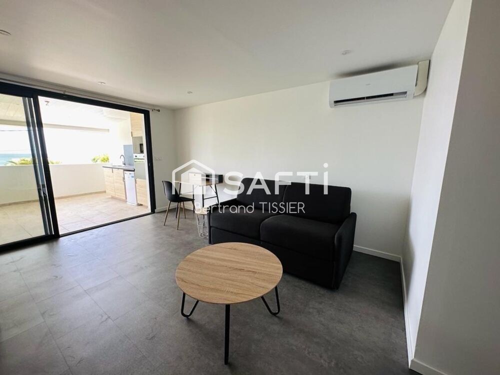 Vente Appartement Studio vue mer, rénové, parfait état, meublé. Sainte-luce