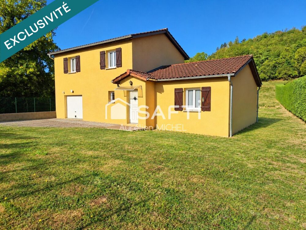Vente Maison Maison 120 m2 avec 5 chambres sur 1000 m2 de terrain plat. Chatillon-la-palud