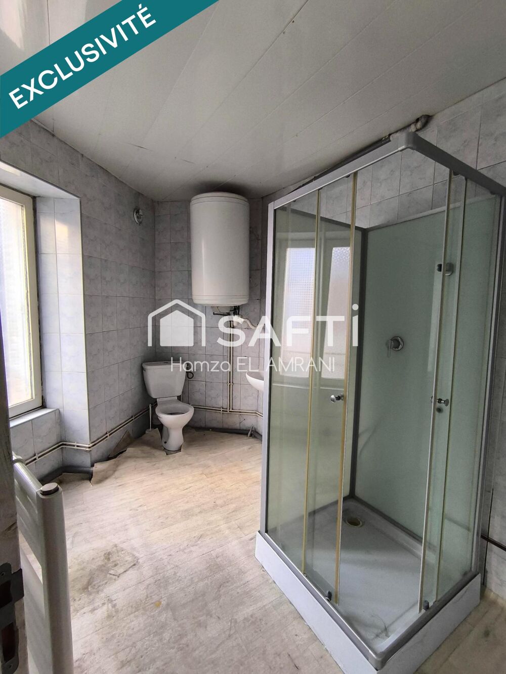 Vente Maison Immeuble de rapport en centre ville 2 appartements et un commerce Courpiere
