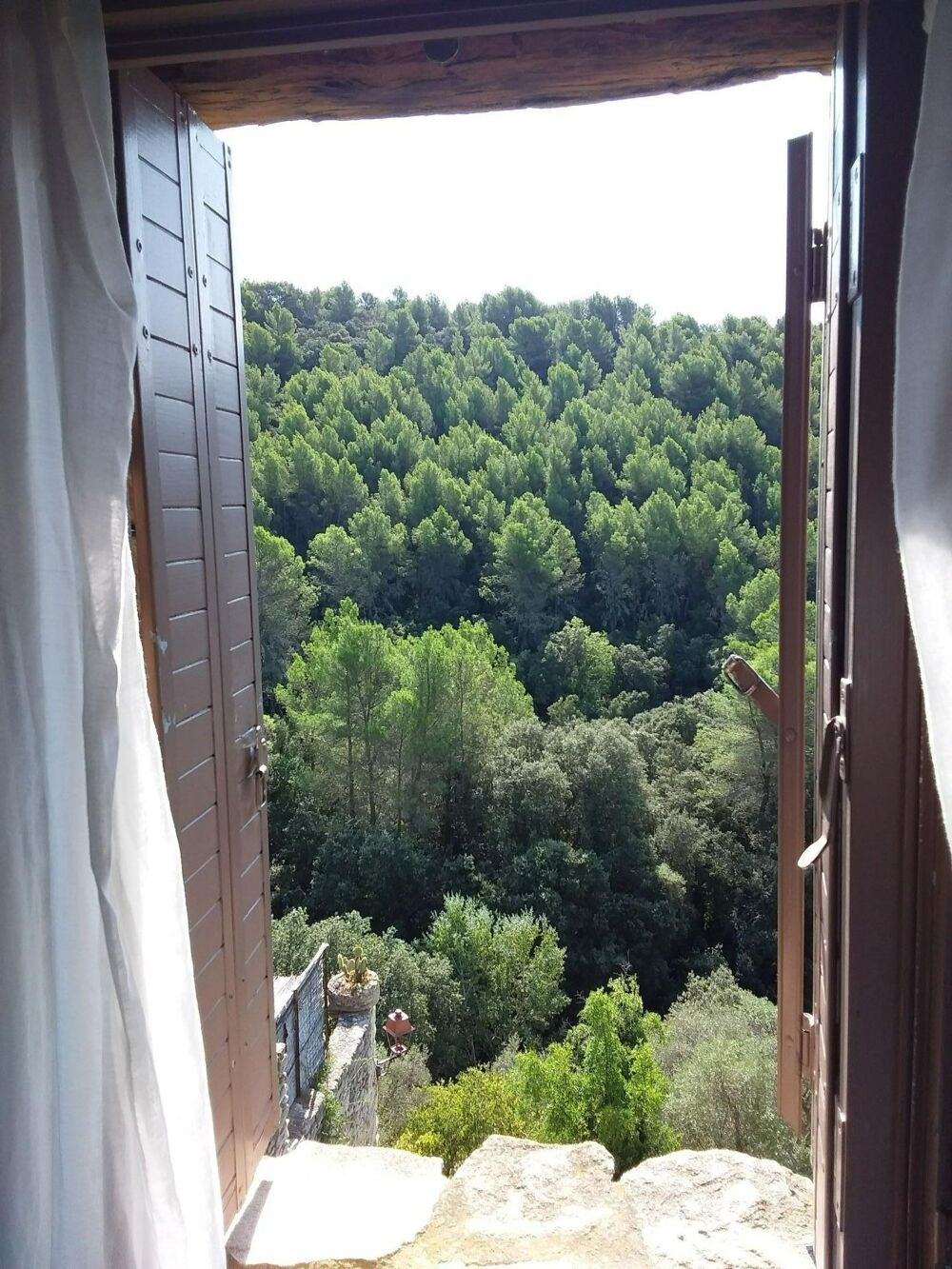 Vente Maison Maison en pierre pleine de charme au cœur du village, terrasse avec vue nature, 2 grands ateliers, calme absolu et sentiers de r Saumane-de-vaucluse