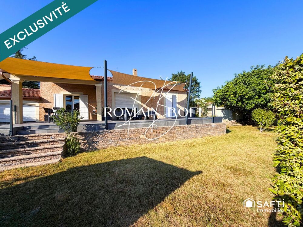 Maison 5 pièces de 146m2 sur 1000m2 de terrain avec piscine