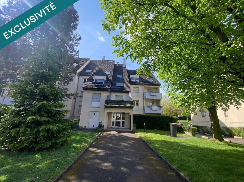 Vente Appartement Sans vis-à-vis, 4 pièces, 3 chambres, balcon Strasbourg