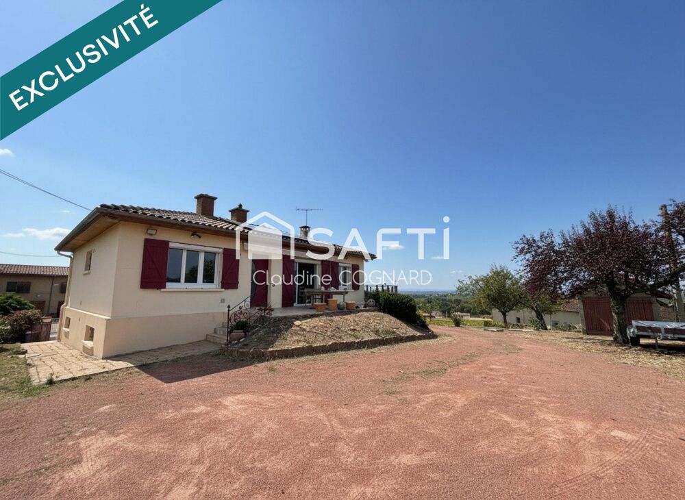 Vente Maison Juliénas : espace, confort et vue imprenable Julienas
