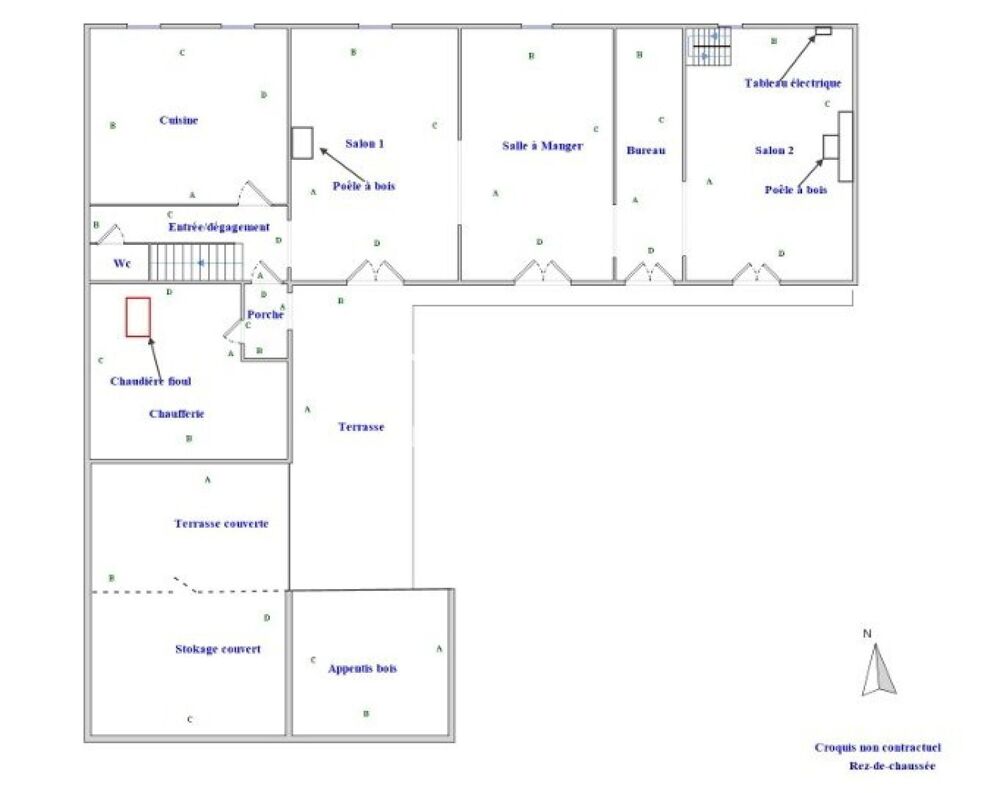 Vente Maison Maison de caractère et 5 chambres d'hôtes, Castelbiague