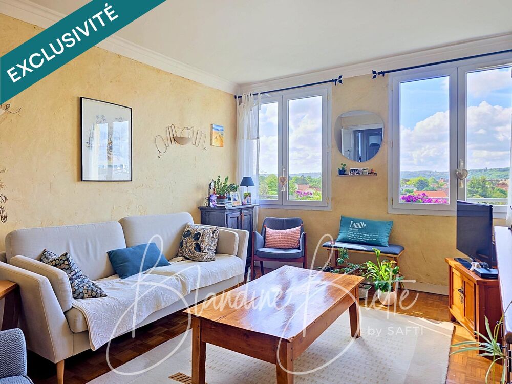 Appartement familial 3 chambres à 800 m du RER