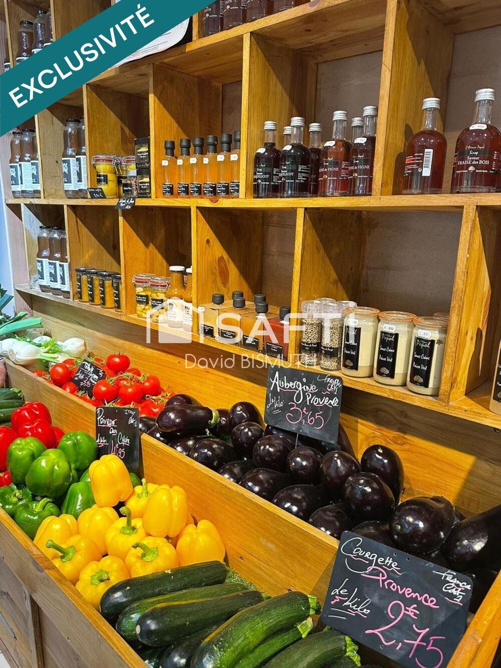   À VENDRE – FONDS DE COMMERCE FRUITS & LÉGUMES – LEVALLOIS-PERRET Levallois-perret