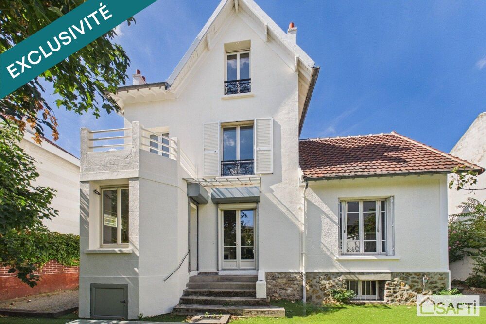 Vente Maison PONT DE LEVALLOIS. Maison de caractère 8 pièces avec JARDIN et GARAGE Courbevoie