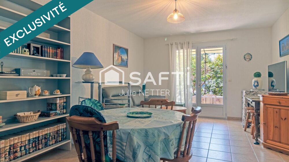 Vente Maison Maison 4 pièces tout à pied avec jardinet, car-port, résidence sécurisée Saint-aygulf