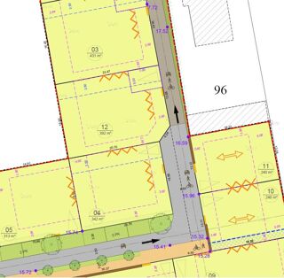  Terrain  vendre 240 m