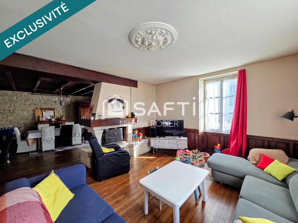 Vente Maison Maison de maître et cabinets, grands volumes et parc arboré, proches toutes commodités! Celles-sur-belle