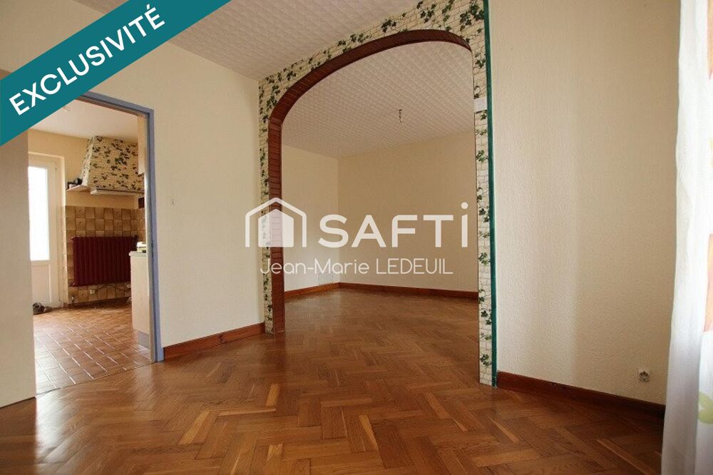 Maison de ville, 3 chambres, jardin, garage