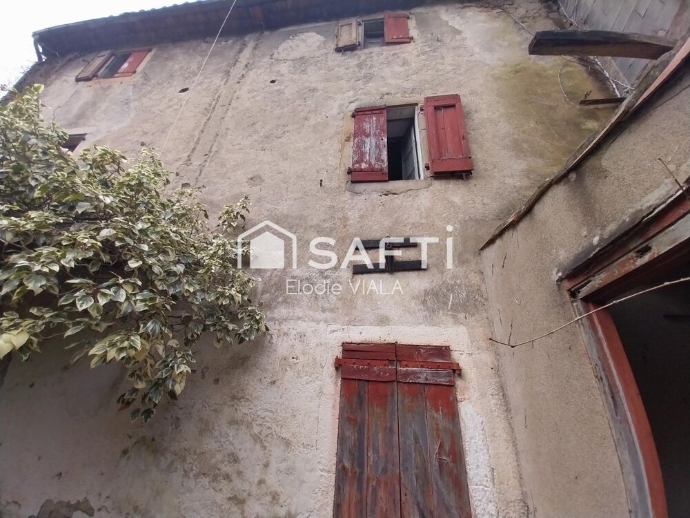 Graissessac : Maison à rénover, jardin & terrasse