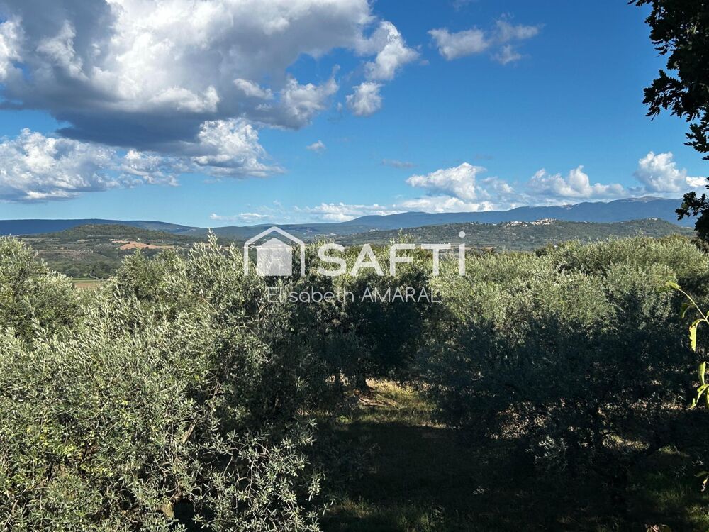 Vente Terrain À Oraison, laissez-vous séduire par cette oliveraie et sa magnifique vue sur la vallée de la Durance Oraison