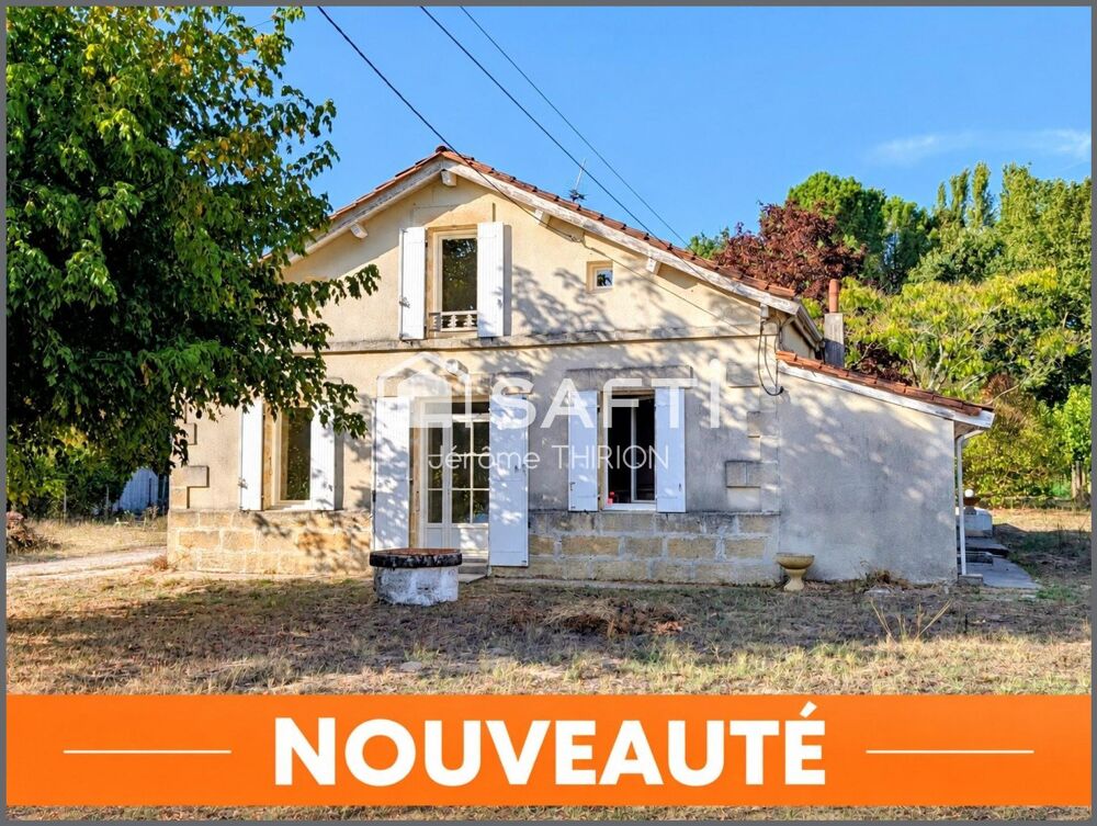 Maison de Charme en pierre avec joli terrain de 3833m².