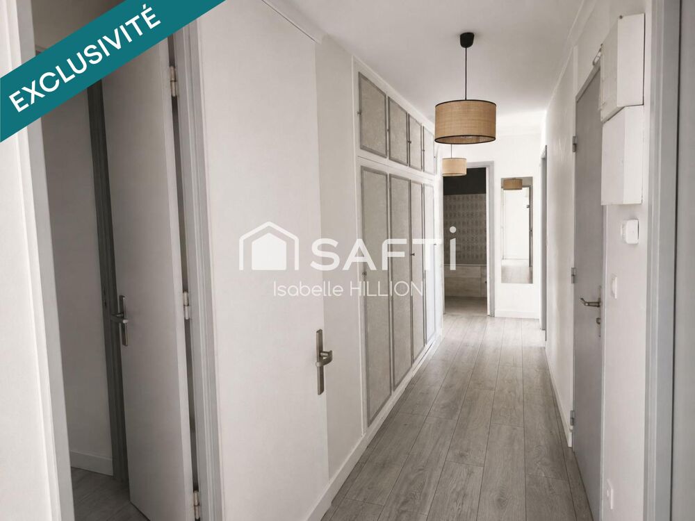 APPARTEMENT FAMILIAL : 4 CHAMBRES