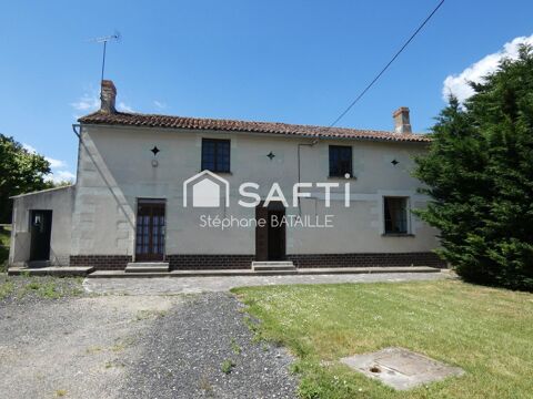   Ancien corps de ferme avec d�pendances � Terrain 5660 m� � Saires (86420) Maison - 4 pi�ce(s) - 88 m�