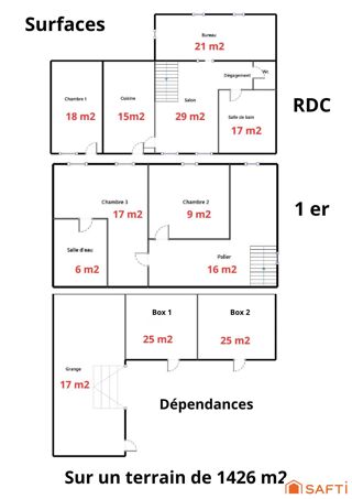  Maison à vendre 5 pièces 142 m²