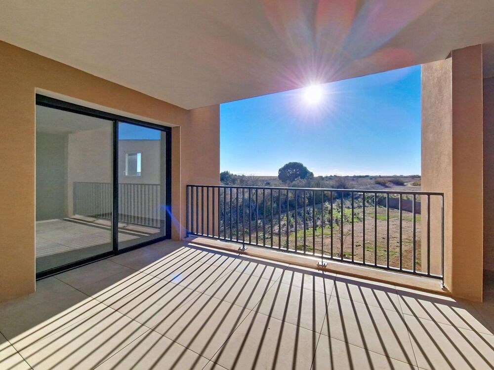 Vente Appartement À Sérignan, un agréable T3 neuf avec terrasse et stationnement dans une résidence à taille humaine. Serignan