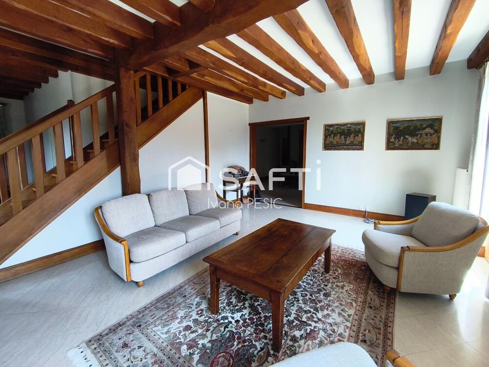 Vente Maison MAISON DE FAMILLE – 5 CHAMBRES – TERRAIN 1 170 M² – SOUS-SOL COMPLET Donnery