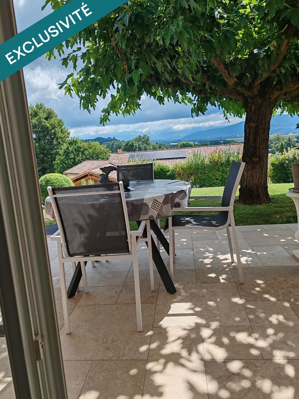 Vente Maison Vue à 180° sur le Vercors avec 3 terrasses Genissieux