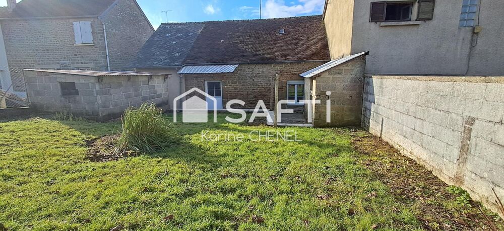 Vente Maison Maison en pierres 3 pièces de plain-pied garage La ferte-mace