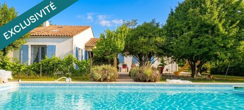   Maison 155 m², piscine, vie de plain pied au calme Maison - 6 pièce(s) - 155 m²