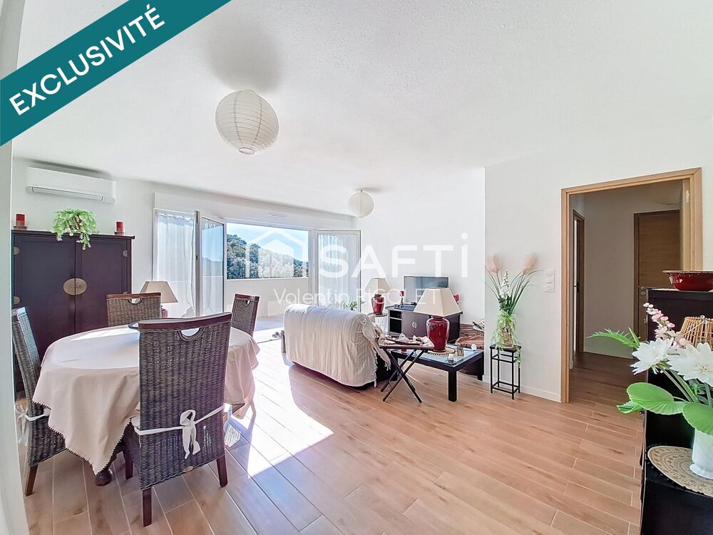 Élégant T4 81m²,Traversant,Terrasse,Vue mer,Garage