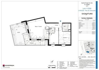  Appartement à vendre 3 pièces 62 m²