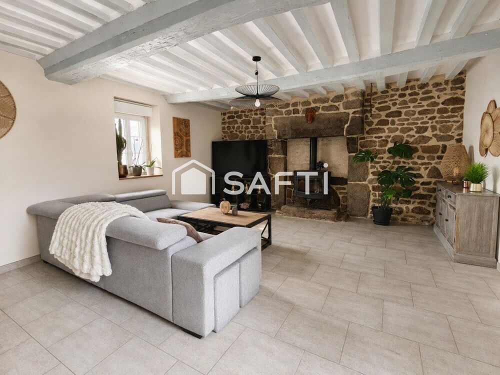 Maison en pierre, beaux volumes et maison damis