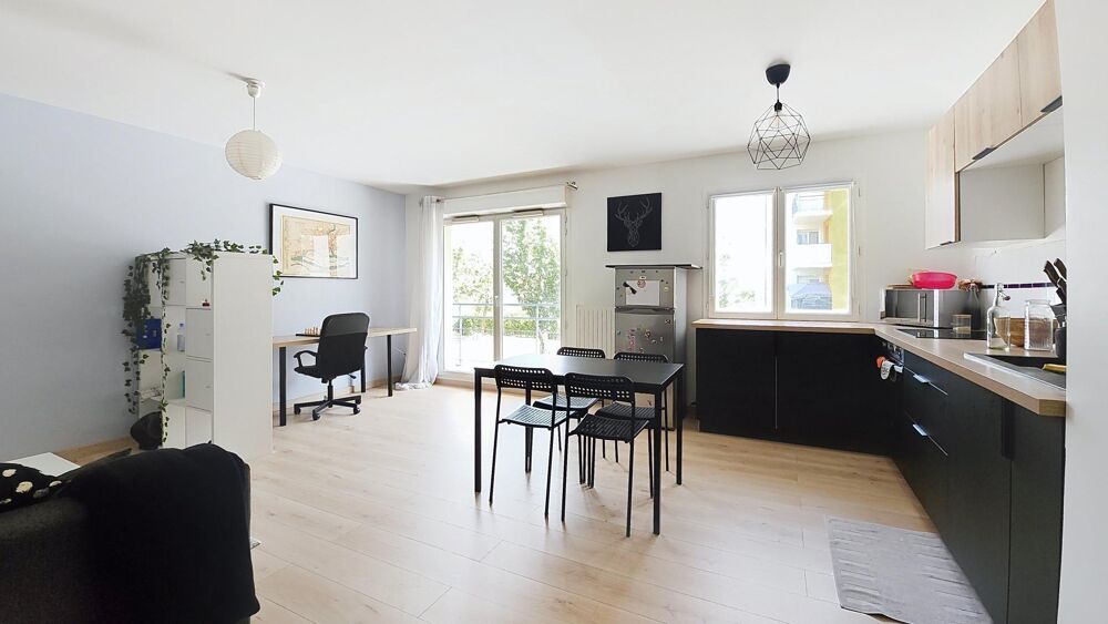 Location Appartement T2 meublé avec balcon et box – Île de Nantes Nantes