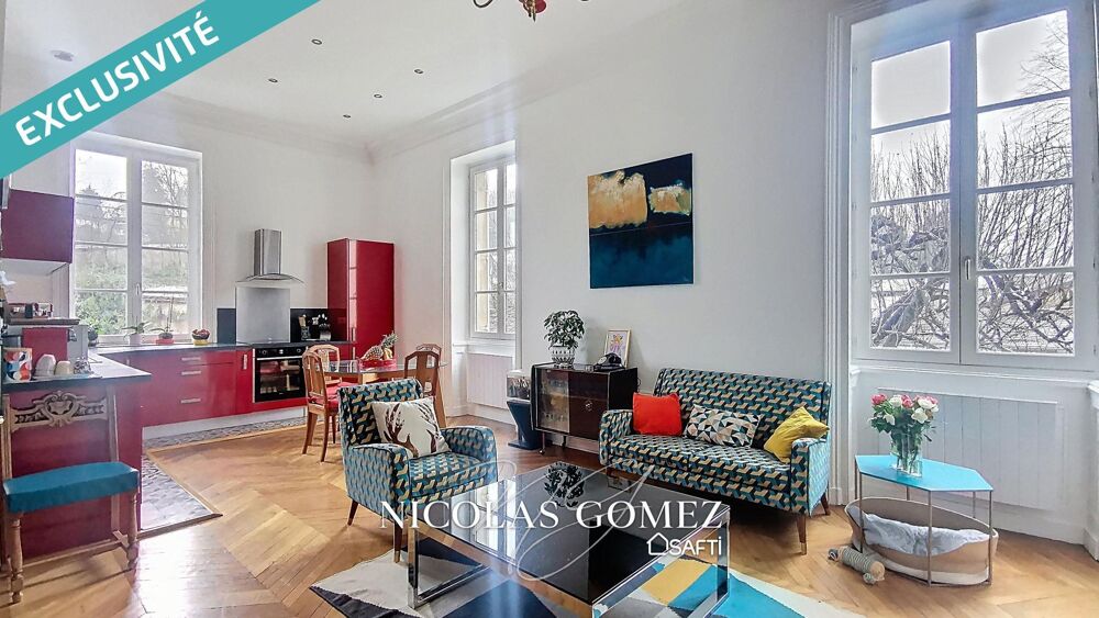 Appartement T4 XIXème avec jardin privatif de 225 m²