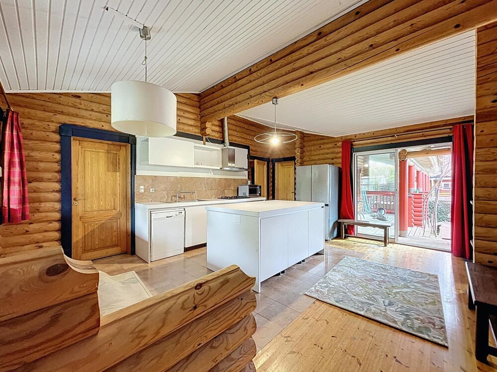 Maison bois 200 m² Gratentour  3 ch + 1 T2