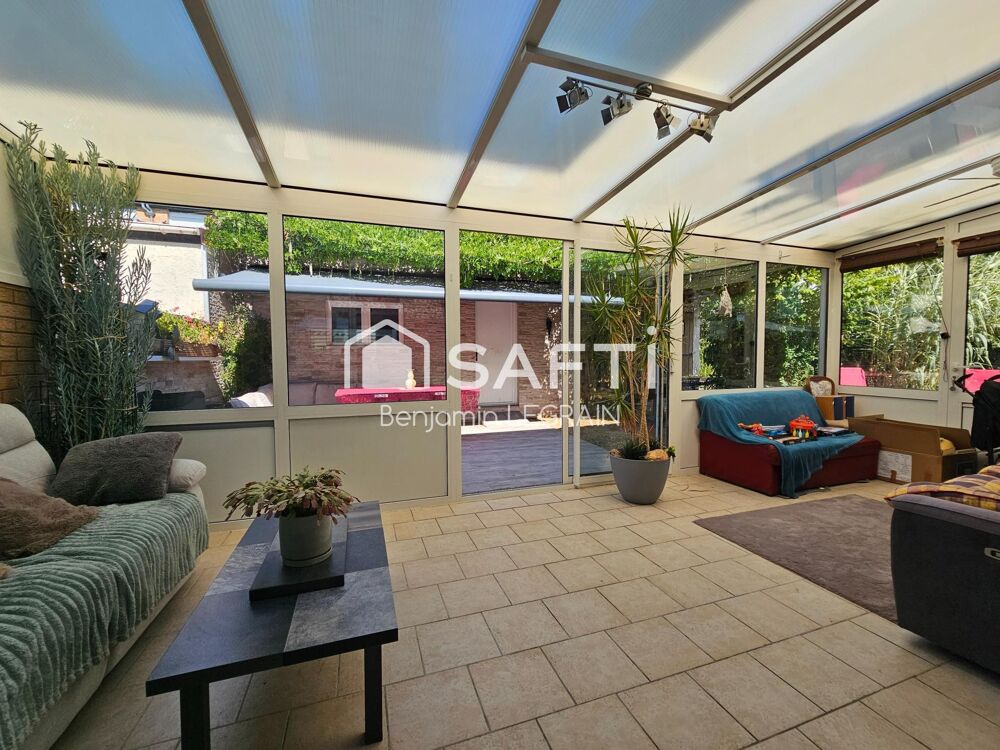 Vente Maison Maison semi-ind de 108m2, 6p, 3ch, jardin, garage Douchy-les-mines