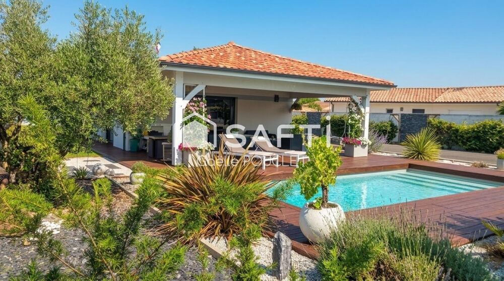 Maison contemporaine 125 m2- piscine chauffée