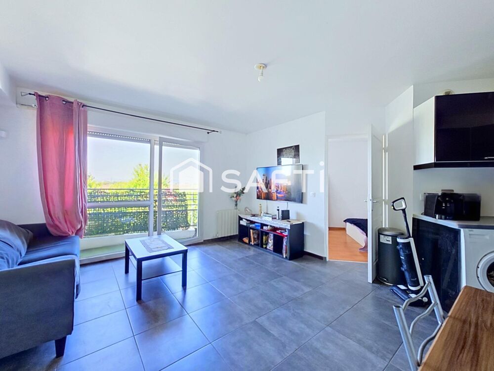 Vente Appartement T3 moderne balcon vue dégagée climatisation Vaulx-en-velin