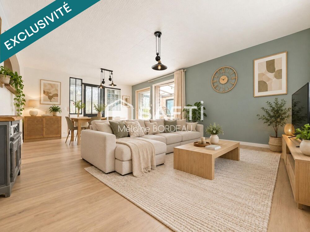 Maison 5 chambres avec jardin et 2590 m2 de bois