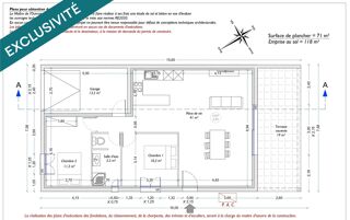  Maison 3 pièces 71 m² Portiragnes