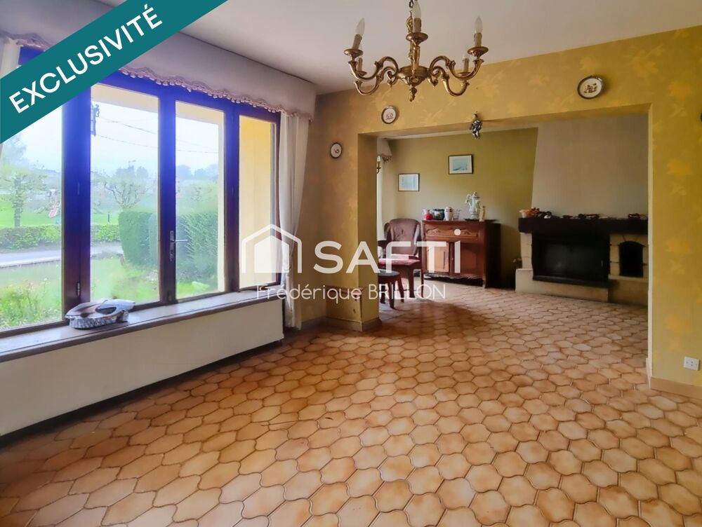 EXCLUSIVITÉ  Maison individuelle de plain-pied avec fort potentiel à Samer