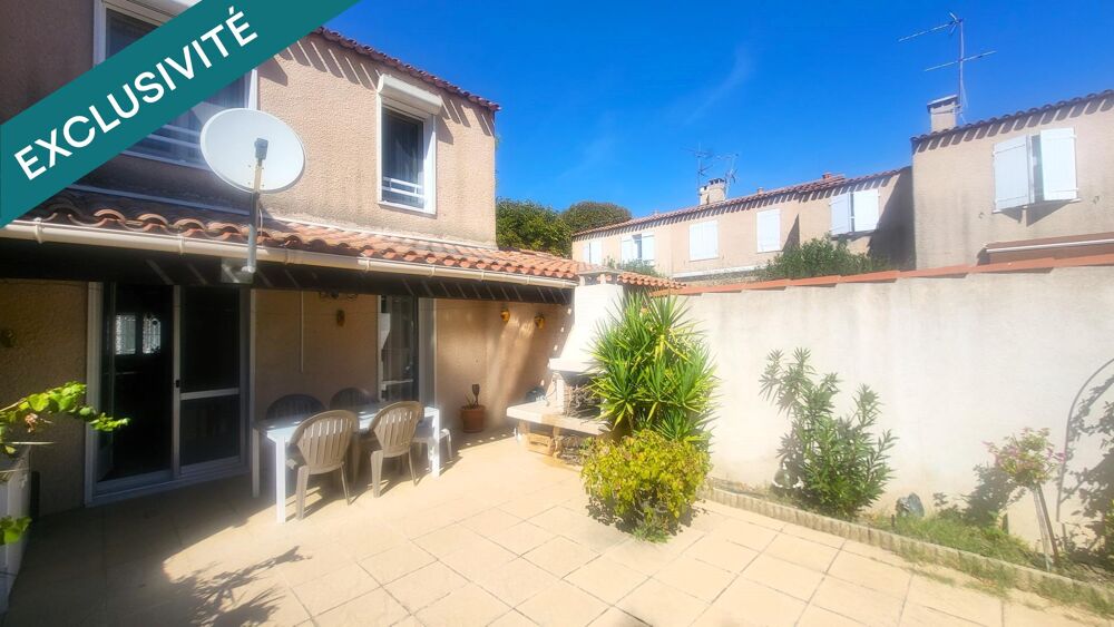 Vente Maison La Valentine, villa T5 avec jardin et parking au calme complet Marseille 11