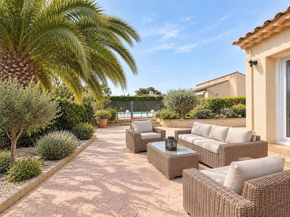 Vente Maison Villa de plain-pied, 5 chambres, piscine, sur 1 800 m² environ – Roquebrune-sur-Argens Roquebrune-sur-argens
