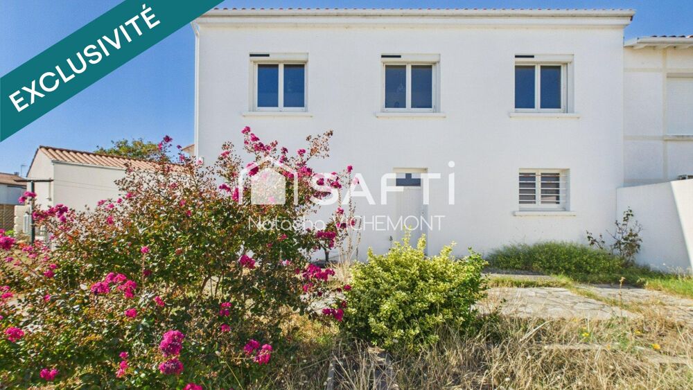 Vente Maison Quartier du stade à 950m de la plage, maison 4 chambres et 53m² de potentiel Chatelaillon-plage