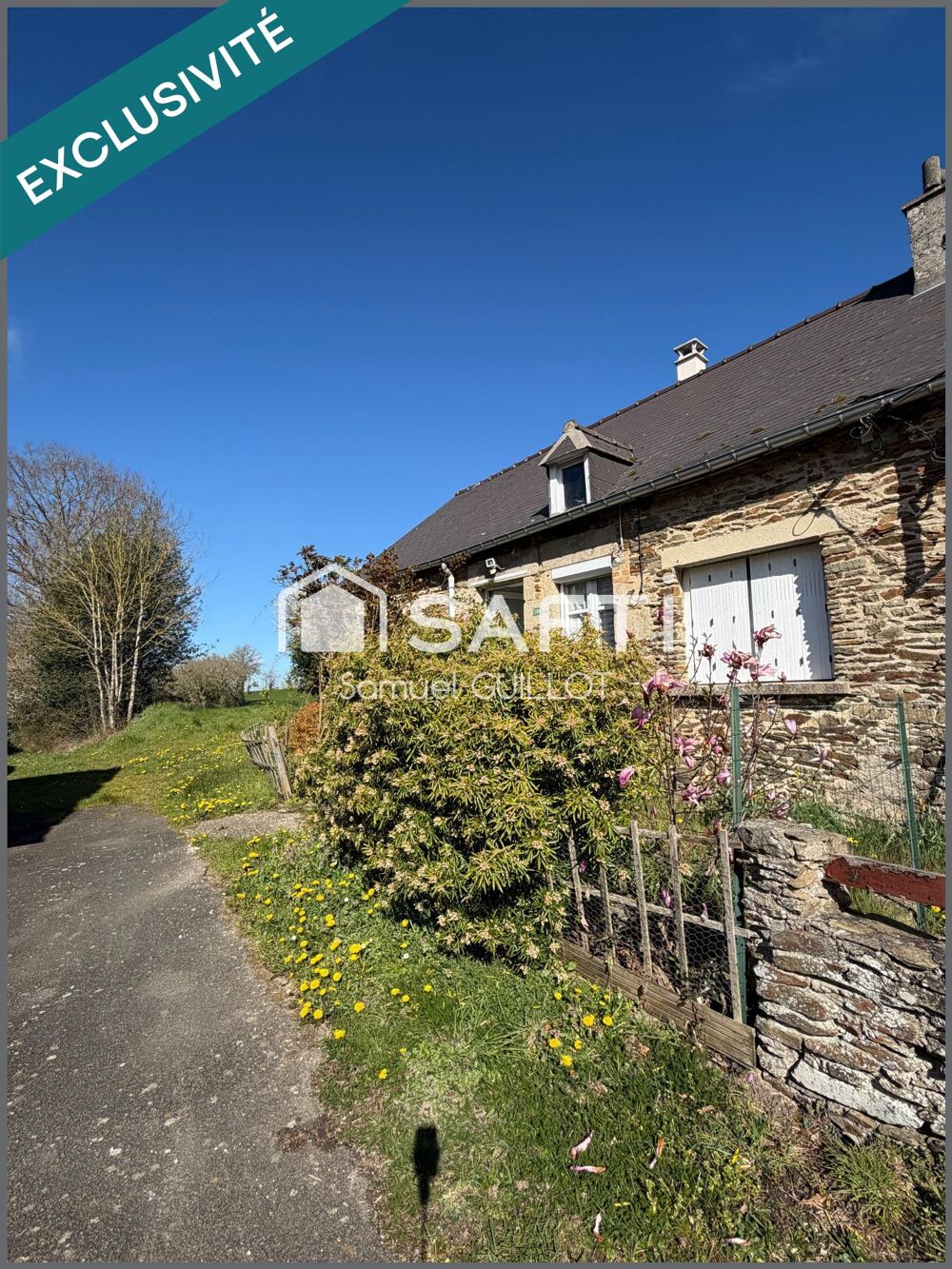 Charmante maison en pierre au calme absolu