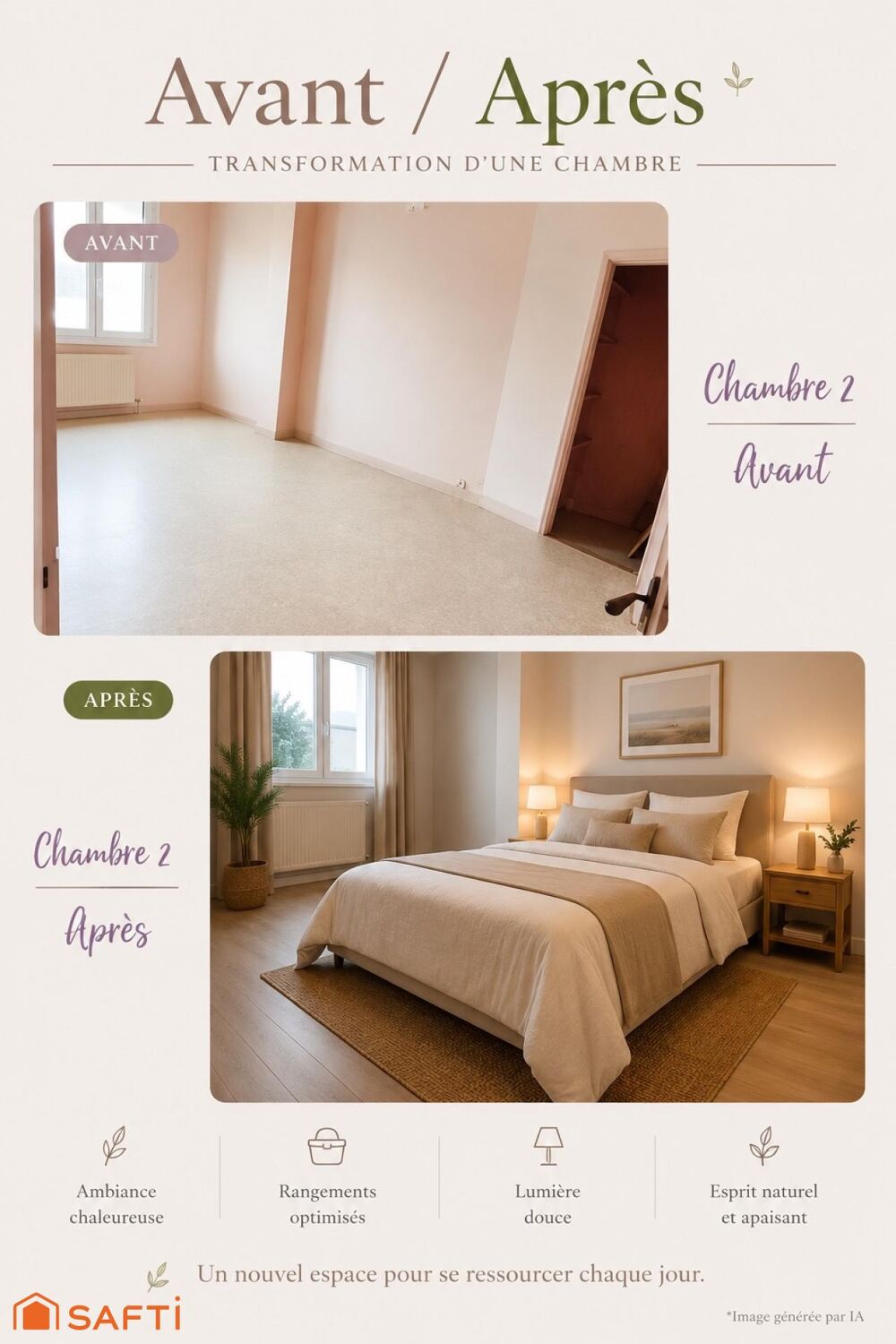 Appartement de 91 m2 à rénover, à deux pas de la mer