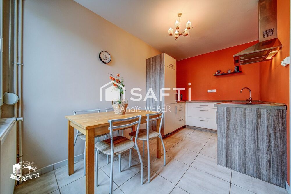 Maison mitoyenne d'un côté - 77m² - Fameck