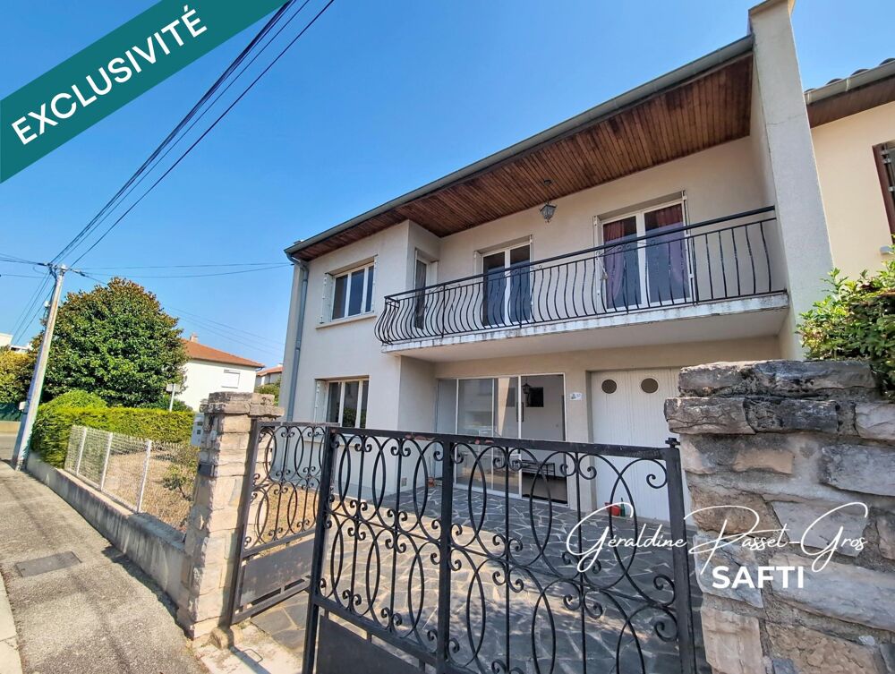 Vente Maison MAISON FAMILIALE DE 113 M² – 3 CHAMBRES, JARDIN ET GARAGE – QUARTIER JEAN-MOULIN Bourg-les-valence