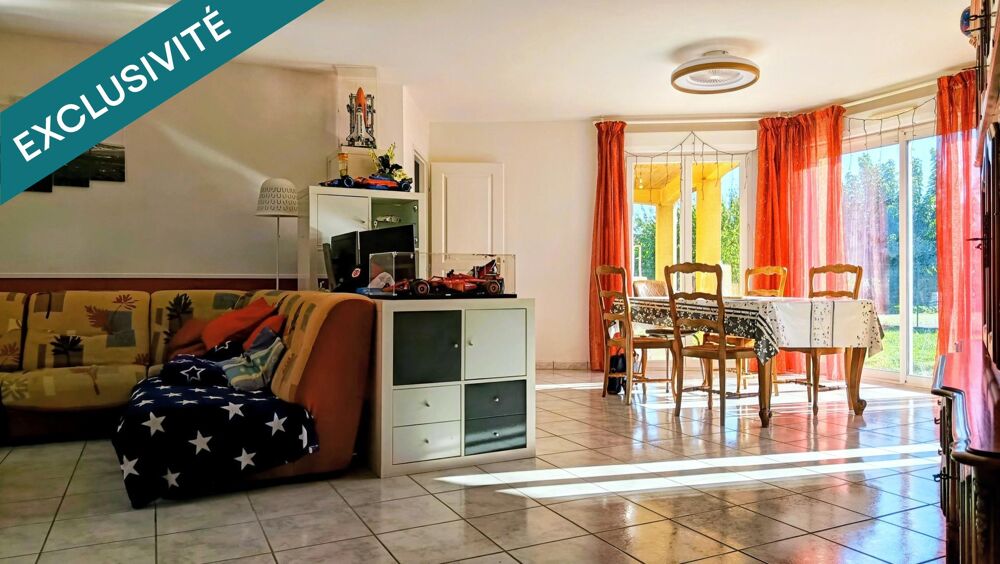 Vente Maison maison familiale plain pied et grand terrain plat Calmont